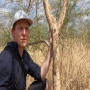 Johan Pettersson and a gum arabic tree