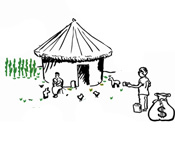 1.50 Euros to microcredit operations