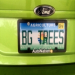 BG Trees - Better Globe's new license plate